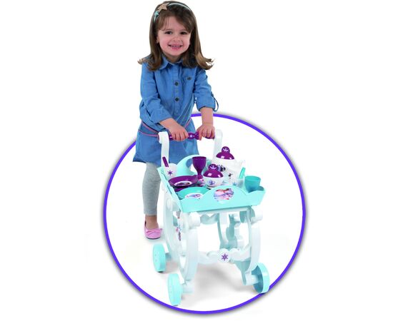 Игровой набор Smoby Toys Тележка Фроузен-2 Съемный поднос и сервиз 17 аксессуаров (310517), изображение 3 Игровой набор Smoby Toys Тележка Фроузен-2 Съемный поднос и сервиз 17 аксессуаров (310517), изображение 3