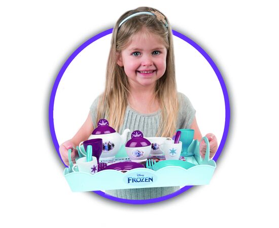 Игровой набор Smoby Toys Тележка Фроузен-2 Съемный поднос и сервиз 17 аксессуаров (310517), изображение 4 Игровой набор Smoby Toys Тележка Фроузен-2 Съемный поднос и сервиз 17 аксессуаров (310517), изображение 4