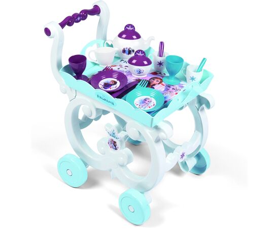 Игровой набор Smoby Toys Тележка Фроузен-2 Съемный поднос и сервиз 17 аксессуаров (310517), изображение 6 Игровой набор Smoby Toys Тележка Фроузен-2 Съемный поднос и сервиз 17 аксессуаров (310517), изображение 6