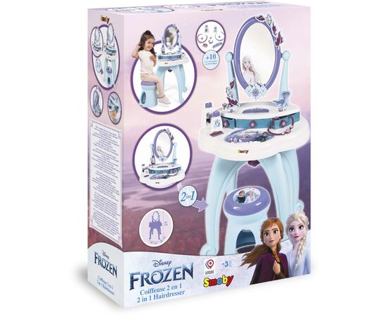 Игровой набор Smoby Toys Фроузен Столик с зеркалом (320244), изображение 2 Игровой набор Smoby Toys Фроузен Столик с зеркалом (320244), изображение 2