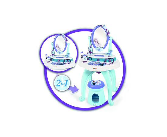 Игровой набор Smoby Toys Фроузен Столик с зеркалом (320244), изображение 4 Игровой набор Smoby Toys Фроузен Столик с зеркалом (320244), изображение 4
