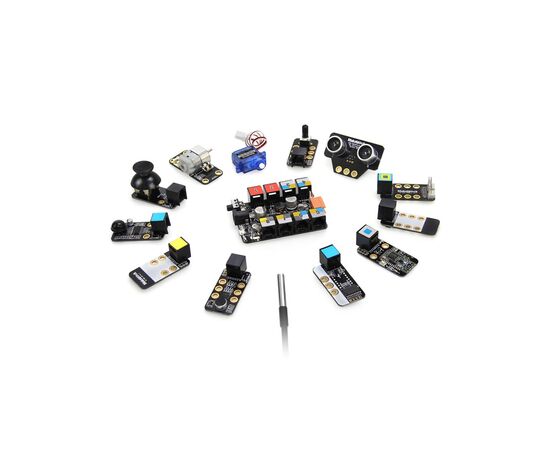 Конструктор Makeblock Набор изобретателя: Inventor Electronic Kit (09.40.04), изображение 3 Конструктор Makeblock Набор изобретателя: Inventor Electronic Kit (09.40.04), изображение 3
