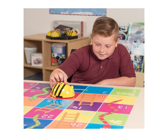 Конструктор tts Набор роботов Bee-Bot Programmable Floor Robot Class Bundle (IT10079), изображение 2 Конструктор tts Набор роботов Bee-Bot Programmable Floor Robot Class Bundle (IT10079), изображение 2
