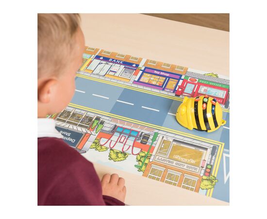 Конструктор tts Набор роботов Bee-Bot Programmable Floor Robot Class Bundle (IT10079), изображение 4 Конструктор tts Набор роботов Bee-Bot Programmable Floor Robot Class Bundle (IT10079), изображение 4