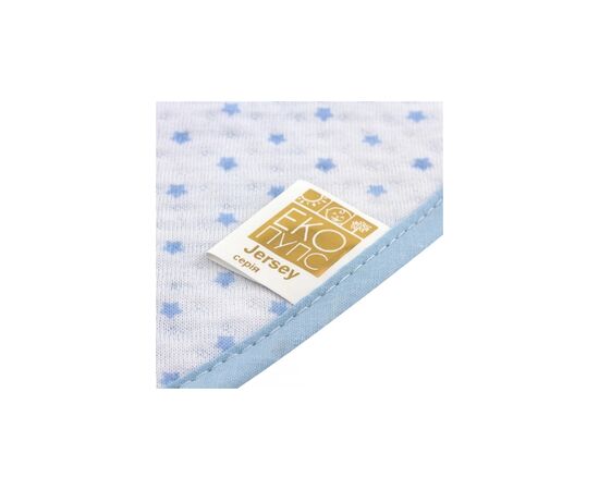 Слюнявчик Еко Пупс Jersey Abso бандана 25x20 (синие звездочки) (WBBJA012), изображение 3 Слюнявчик Еко Пупс Jersey Abso бандана 25x20 (синие звездочки) (WBBJA012), изображение 3