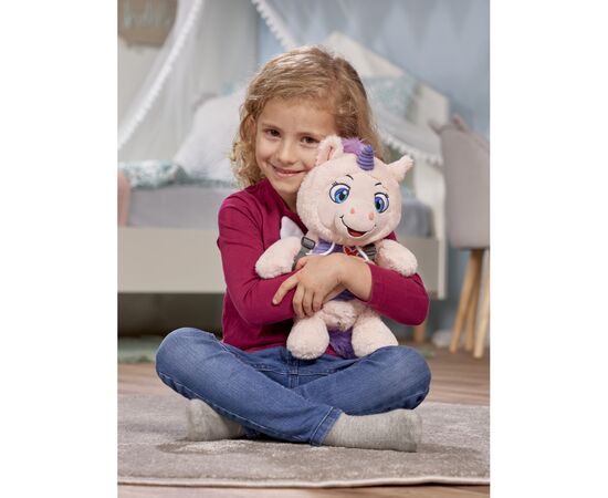 Интерактивная игрушка Simba Единорог Лиза с функцией записи и воспроизведения звука, 30 см (5951997), изображение 4 Интерактивная игрушка Simba Единорог Лиза с функцией записи и воспроизведения звука, 30 см (5951997), изображение 4