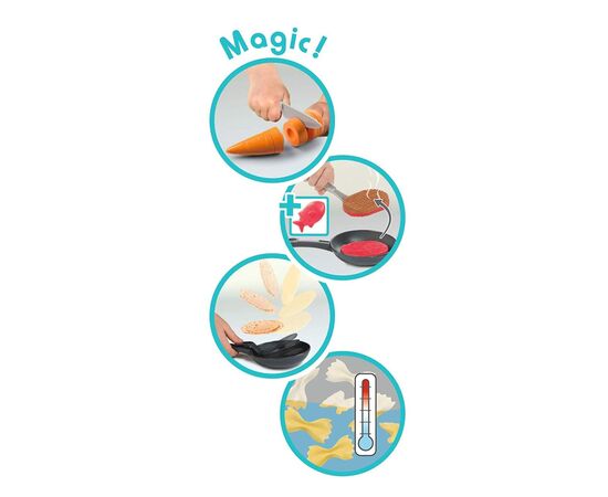Игровой набор Smoby Интерактивная кухня Tefal Evolution (312305), изображение 4 Игровой набор Smoby Интерактивная кухня Tefal Evolution (312305), изображение 4