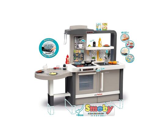 Игровой набор Smoby Интерактивная кухня Tefal Evolution (312305), изображение 5 Игровой набор Smoby Интерактивная кухня Tefal Evolution (312305), изображение 5