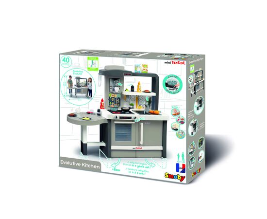 Игровой набор Smoby Интерактивная кухня Tefal Evolution (312305), изображение 9 Игровой набор Smoby Интерактивная кухня Tefal Evolution (312305), изображение 9