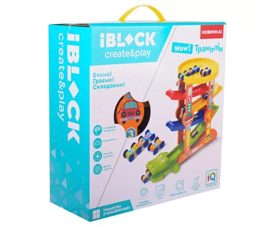 Игровой набор iBlock Трек (PL-921-265), изображение 5 Игровой набор iBlock Трек (PL-921-265), изображение 5