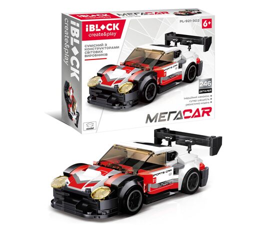 Конструктор iBlock Porsche 911 Gt3 (PL-921-302)