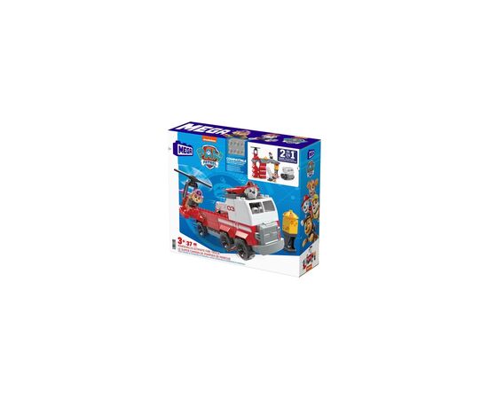 Конструктор Mega Bloks Пожежна машина Маршала з м/ф Щенячий патруль (HHN05), изображение 3 Конструктор Mega Bloks Пожежна машина Маршала з м/ф Щенячий патруль (HHN05), изображение 3