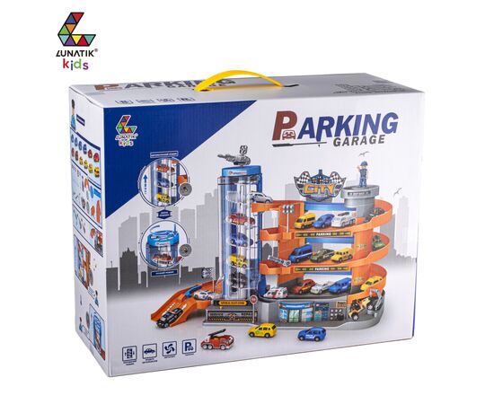Ігровий набір Lunatik Парковка Муніципальна (LNK-PGC5675), зображення 3 Ігровий набір Lunatik Парковка Муніципальна (LNK-PGC5675), зображення 3