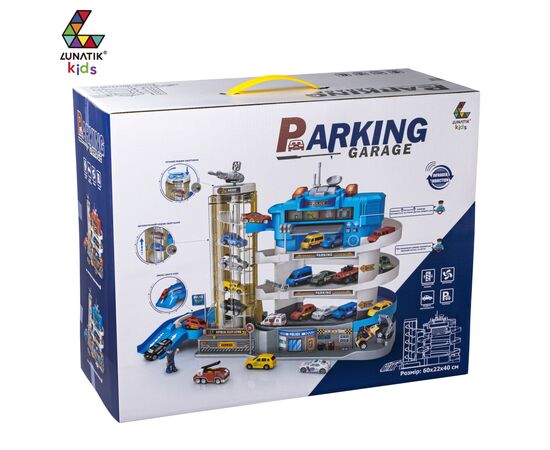 Ігровий набір Lunatik Парковка Поліція (LNK-PGP5677), зображення 3