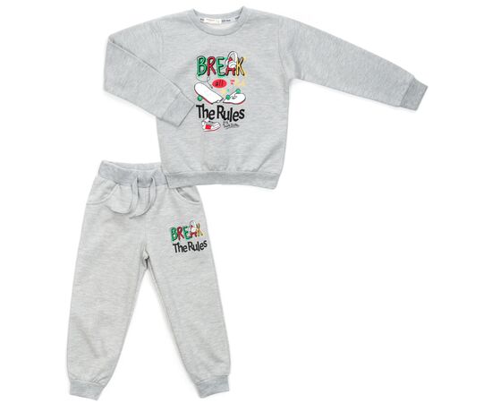 Спортивний костюм Breeze флісовий (18016-104B-gray)