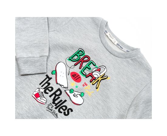 Спортивный костюм Breeze флисовый (18016-116B-gray), изображение 7 Спортивный костюм Breeze флисовый (18016-116B-gray), изображение 7