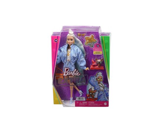 Кукла Barbie "Экстра" блондинка с пучком на распущенных волосах (HHN08)