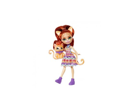 Кукла Enchantimals Рыженькая кошечка Тарла (HHB91), изображение 2 Кукла Enchantimals Рыженькая кошечка Тарла (HHB91), изображение 2