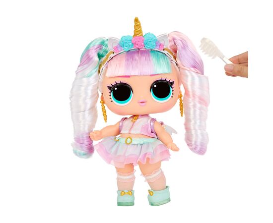 Лялька L.O.L. Surprise! серії Big Baby Hair Hair Hair – Єдиноріг (579717), зображення 4