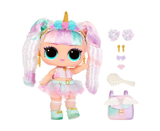 Лялька L.O.L. Surprise! серії Big Baby Hair Hair Hair – Єдиноріг (579717), зображення 6
