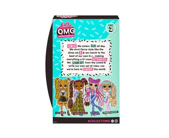 Кукла L.O.L. Surprise! серии O.M.G. House of Surprises S2 – Конфетка (586111), изображение 7 Кукла L.O.L. Surprise! серии O.M.G. House of Surprises S2 – Конфетка (586111), изображение 7