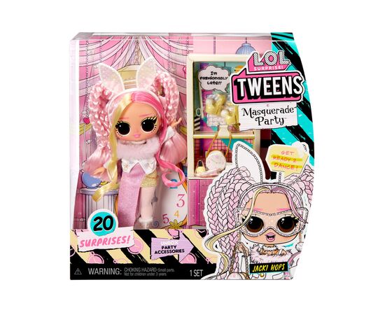 Кукла L.O.L. Surprise! серии Tweens Masquerade Party – Джекки Хопс (584100), изображение 8 Кукла L.O.L. Surprise! серии Tweens Masquerade Party – Джекки Хопс (584100), изображение 8