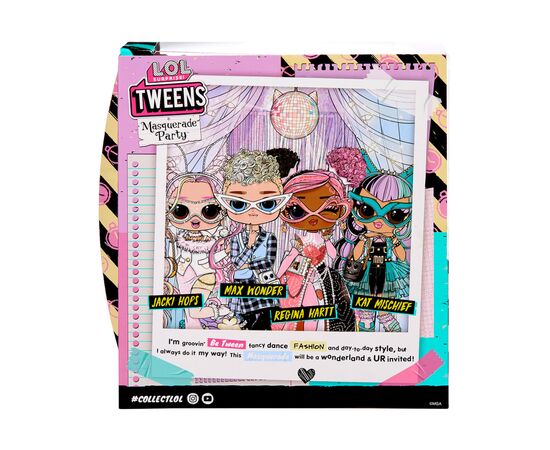 Кукла L.O.L. Surprise! серии Tweens Masquerade Party – Джекки Хопс (584100), изображение 9 Кукла L.O.L. Surprise! серии Tweens Masquerade Party – Джекки Хопс (584100), изображение 9