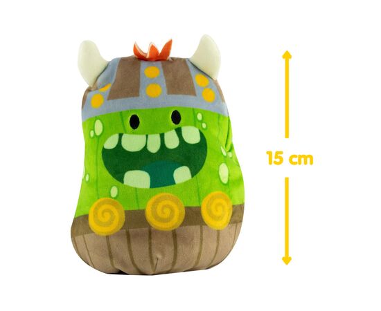 Мягкая игрушка Cats vs Pickles 2 в 1 – Котик и огурец Викинги (CVP2200-1), изображение 3 Мягкая игрушка Cats vs Pickles 2 в 1 – Котик и огурец Викинги (CVP2200-1), изображение 3
