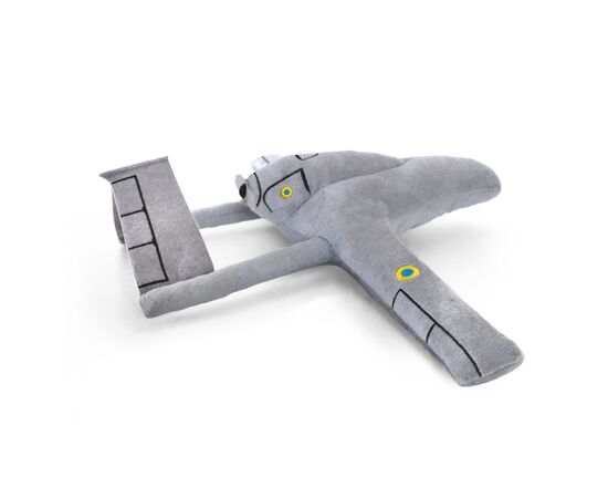 Мягкая игрушка WP Merchandise Беспилотный летательный аппарат (FWPPLUSHUAV22GR00), изображение 3 Мягкая игрушка WP Merchandise Беспилотный летательный аппарат (FWPPLUSHUAV22GR00), изображение 3