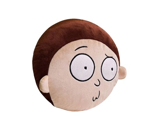 М'яка іграшка WP Merchandise Rick and Morty Morty's face обличчя Ріка 36 см (FRMMORPIL22GN002)