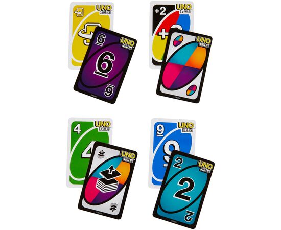 Настольная игра UNO Двойная игра (GDR44), изображение 2 Настольная игра UNO Двойная игра (GDR44), изображение 2