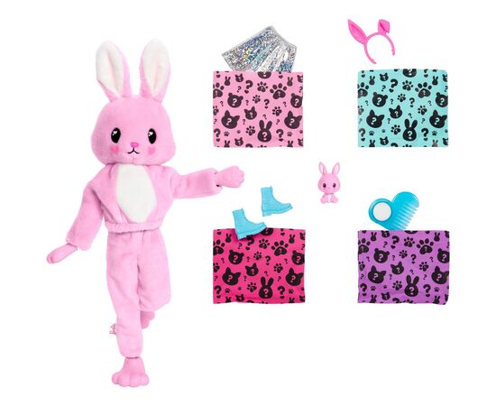 Кукла Barbie Cutie Reveal Милый кролик (HHG19), изображение 2 Кукла Barbie Cutie Reveal Милый кролик (HHG19), изображение 2