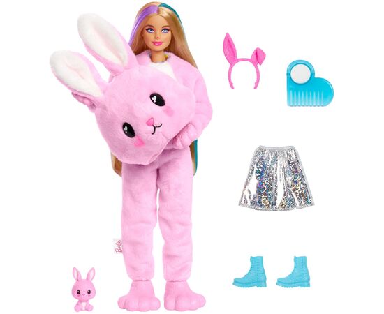 Кукла Barbie Cutie Reveal Милый кролик (HHG19), изображение 3 Кукла Barbie Cutie Reveal Милый кролик (HHG19), изображение 3