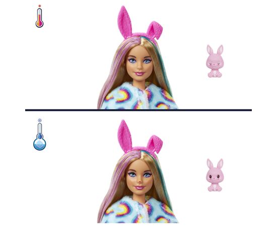 Кукла Barbie Cutie Reveal Милый кролик (HHG19), изображение 6 Кукла Barbie Cutie Reveal Милый кролик (HHG19), изображение 6