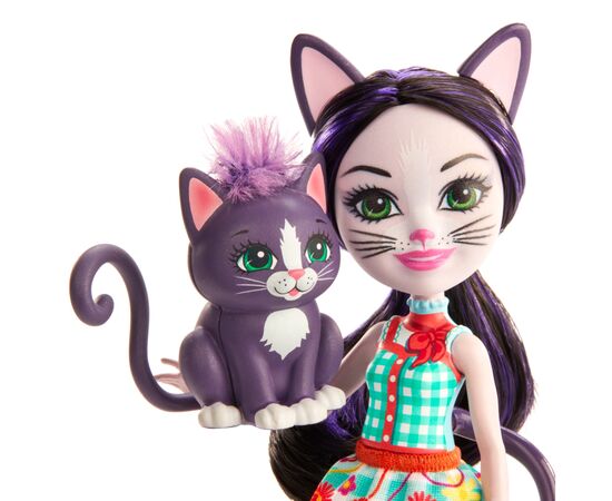 Кукла Enchantimals Кошечка Сиеста (GJX40), изображение 4 Кукла Enchantimals Кошечка Сиеста (GJX40), изображение 4