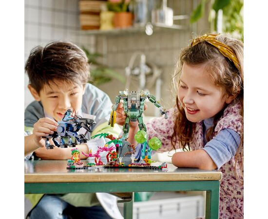 Конструктор LEGO Avatar Нейтірі та Танатор проти Куарітча у скафандрі УМП 560 деталей (75571), зображення 3 Конструктор LEGO Avatar Нейтірі та Танатор проти Куарітча у скафандрі УМП 560 деталей (75571), зображення 3