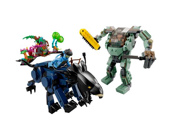 Конструктор LEGO Avatar Нейтірі та Танатор проти Куарітча у скафандрі УМП 560 деталей (75571), зображення 9 Конструктор LEGO Avatar Нейтірі та Танатор проти Куарітча у скафандрі УМП 560 деталей (75571), зображення 9