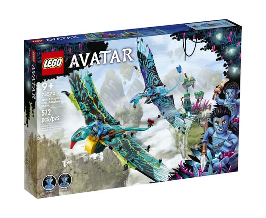 Конструктор LEGO Avatar Первый полет Джейка и Нейтири на Банши 572 деталей (75572)