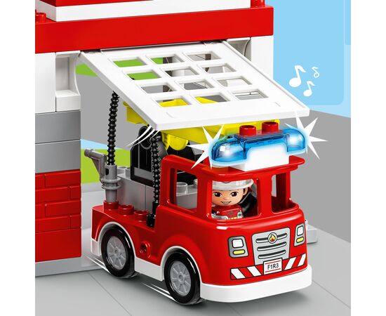 Конструктор LEGO DUPLO Town Пожарная часть и вертолет 117 деталей (10970), изображение 6 Конструктор LEGO DUPLO Town Пожарная часть и вертолет 117 деталей (10970), изображение 6