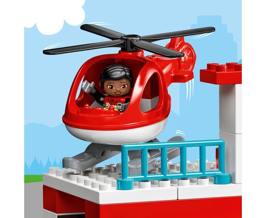 Конструктор LEGO DUPLO Town Пожарная часть и вертолет 117 деталей (10970), изображение 7 Конструктор LEGO DUPLO Town Пожарная часть и вертолет 117 деталей (10970), изображение 7