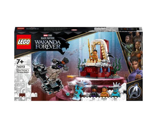 Конструктор LEGO Super Heroes Тронна зала короля Неймора 355 деталей (76213)