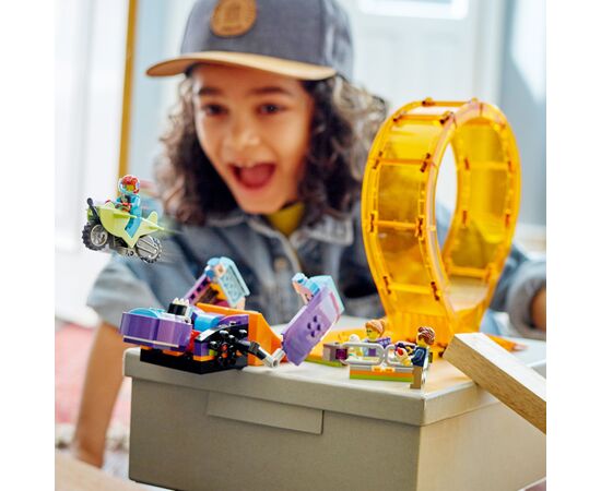 Конструктор LEGO City Stuntz Каскадерская петля «Удар Шимпанзе» 226 деталей (60338), изображение 3 Конструктор LEGO City Stuntz Каскадерская петля «Удар Шимпанзе» 226 деталей (60338), изображение 3