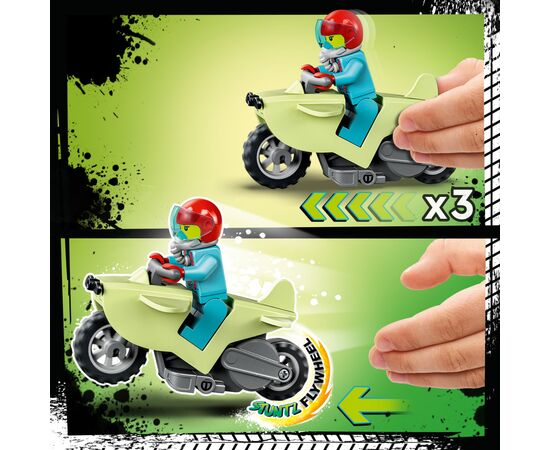 Конструктор LEGO City Stuntz Каскадерская петля «Удар Шимпанзе» 226 деталей (60338), изображение 8 Конструктор LEGO City Stuntz Каскадерская петля «Удар Шимпанзе» 226 деталей (60338), изображение 8