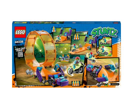 Конструктор LEGO City Stuntz Каскадерская петля «Удар Шимпанзе» 226 деталей (60338), изображение 9 Конструктор LEGO City Stuntz Каскадерская петля «Удар Шимпанзе» 226 деталей (60338), изображение 9