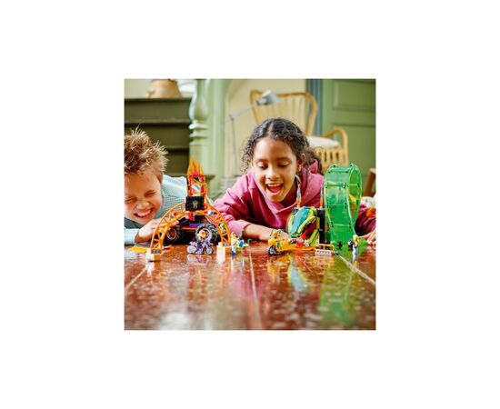 Конструктор LEGO City Stuntz Двойная петля каскадерской арены 598 деталей (60339), изображение 7 Конструктор LEGO City Stuntz Двойная петля каскадерской арены 598 деталей (60339), изображение 7