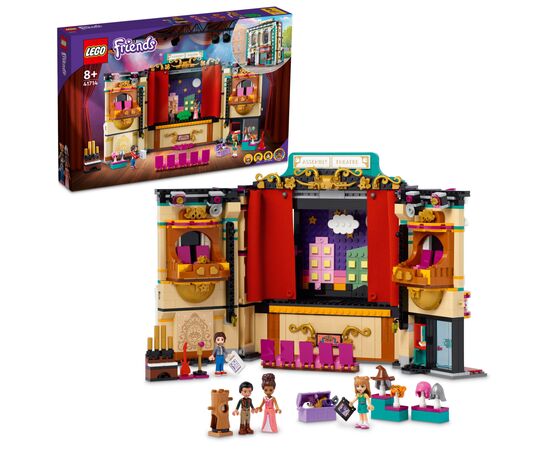Конструктор LEGO Friends Театральная школа Андреа 1154 деталей (41714), изображение 2 Конструктор LEGO Friends Театральная школа Андреа 1154 деталей (41714), изображение 2
