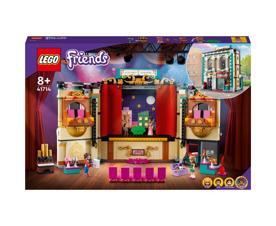 Конструктор LEGO Friends Театральна школа Андреа 1154 деталі (41714)