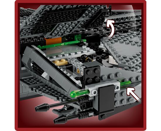 Конструктор LEGO Star Wars The Justifier 1022 деталей (75323), изображение 8 Конструктор LEGO Star Wars The Justifier 1022 деталей (75323), изображение 8