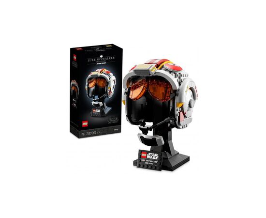 Конструктор LEGO Star Wars Шолом Люка Скайуокера (Червоний-5) 675 деталей (75327), зображення 2