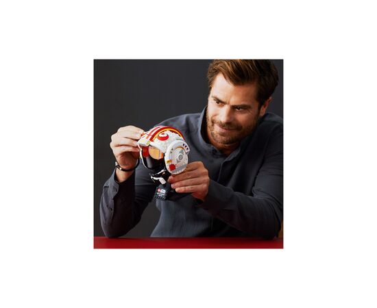 Конструктор LEGO Star Wars Шолом Люка Скайуокера (Червоний-5) 675 деталей (75327), зображення 3